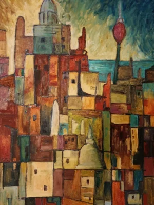 oil painting colombo